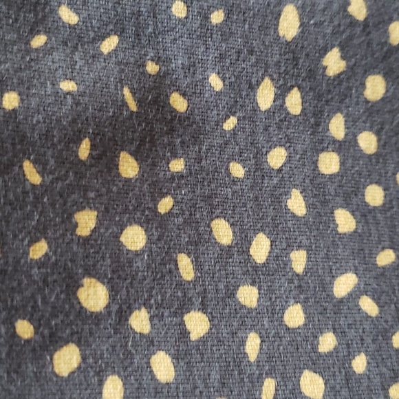 Z Supply Short Sleeve Slate Gray with Tan Spots Crop Top, Small - Picture 6 of 6